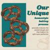 Unique Snacks Extra Dark Splits Pretzels, Original Split-Open Pretzels, Delicious Homestyle Baked Snack Bag, Vegan, OU Kosher, and Non-GMO Food, No Artificial Flavor, 11 Oz. Bag, Pack of 6 view 4