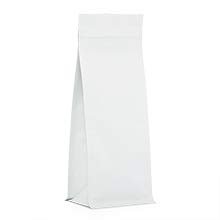 1000ea - 4-1/8 X 3-1/8 X 10-7/8 White Square Bottom Gstd Bg - 5 mil Thick Gusset - 3 1/8''
