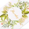 Papyrus Thank You Cards with Envelopes, Simple Leaf (14-Count) view 4