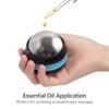 AHIER Cold Massage Roller Ball, Stainless Steel Cold Therapy Relief, Free Rolling Removable Gel Ball Deep Tissue Massage Pain Relief, Great Tool for Back/Neck Pain, Muscles Recovery (Black) view 4