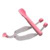 AITIME Soft Contact Lens Insertion and Removal Tool Set - Contact Lens Handler Device Includes Tweezers and Soft Silicone Scoop, Contact Lenses Removers for Travel Home Use (Pink) view 1