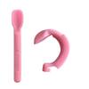 AITIME Soft Contact Lens Insertion and Removal Tool Set - Contact Lens Handler Device Includes Tweezers and Soft Silicone Scoop, Contact Lenses Removers for Travel Home Use (Pink) view 2