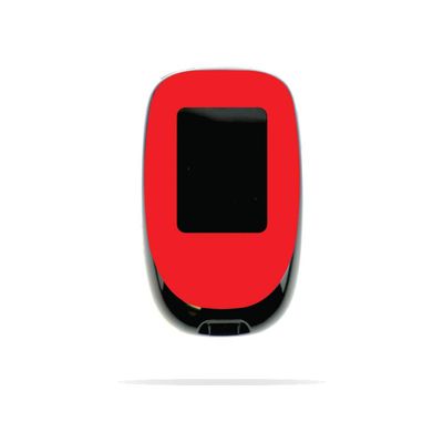 MightySkins Skin Compatible with Accu-Chek Nano - Solid Red | Protective, Durable, and Unique Vinyl Decal wrap Cover | Easy to Apply, Remove, and Change Styles | Made in The USA