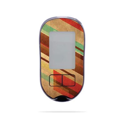 MightySkins Skin Compatible with Accu-Chek Aviva Plus - Abstract Wood | Protective, Durable, and Unique Vinyl Decal wrap Cover | Easy to Apply, Remove, and Change Styles | Made in The USA
