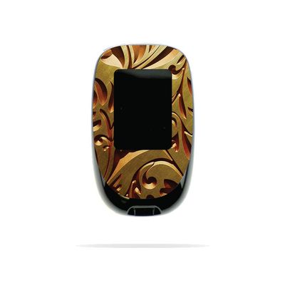 MightySkins Skin Compatible with Accu-Chek Nano - Mosaic Gold | Protective, Durable, and Unique Vinyl Decal wrap Cover | Easy to Apply, Remove, and Change Styles | Made in The USA