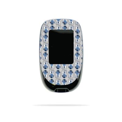 MightySkins Skin Compatible with Accu-Chek Nano - Galaxy Bots | Protective, Durable, and Unique Vinyl Decal wrap Cover | Easy to Apply, Remove, and Change Styles | Made in The USA
