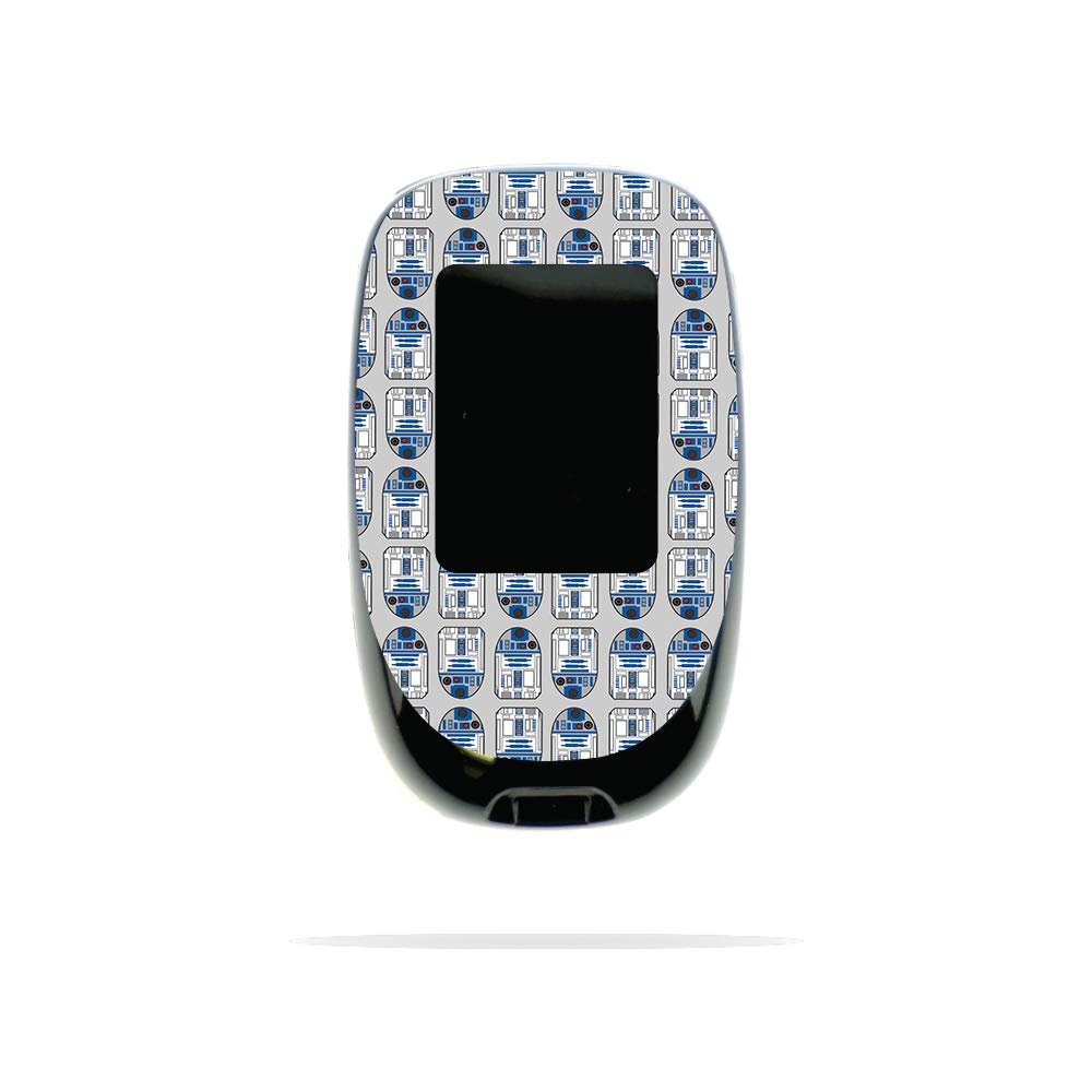 MightySkins Skin Compatible with Accu-Chek Nano - Galaxy Bots | Protective, Durable, and Unique Vinyl Decal wrap Cover | Easy to Apply, Remove, and Change Styles | Made in The USA