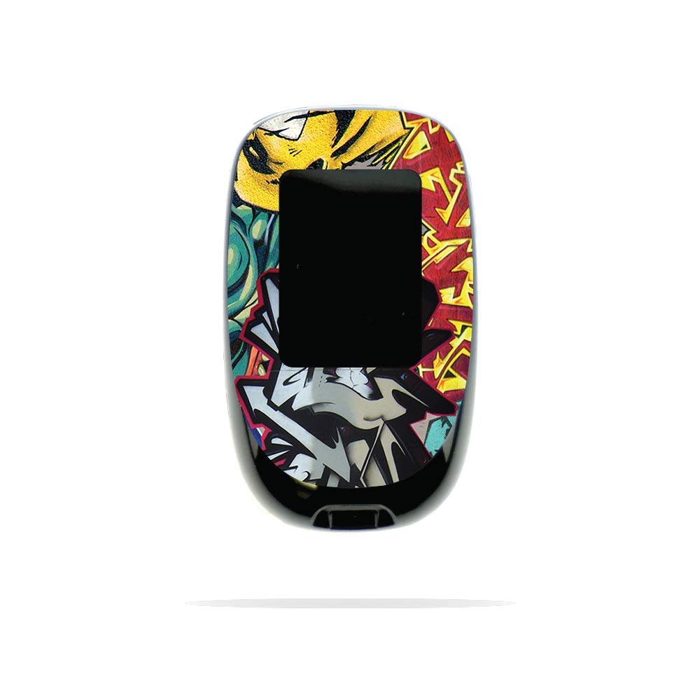 MightySkins Skin Compatible with Accu-Chek Nano - Graffiti Wild Styles | Protective, Durable, and Unique Vinyl Decal wrap Cover | Easy to Apply, Remove, and Change Styles | Made in The USA