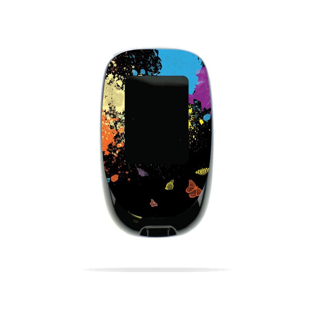 MightySkins Skin Compatible with Accu-Chek Nano - Splatter | Protective, Durable, and Unique Vinyl Decal wrap Cover | Easy to Apply, Remove, and Change Styles | Made in The USA