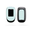 MightySkins Skin Compatible with Accu-Chek Nano - Aqua Chevron | Protective, Durable, and Unique Vinyl Decal wrap Cover | Easy to Apply, Remove, and Change Styles | Made in The USA view 2