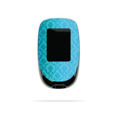 MightySkins Skin Compatible with Accu-Chek Nano - Blue Vintage | Protective, Durable, and Unique Vinyl Decal wrap Cover | Easy to Apply, Remove, and Change Styles | Made in The USA