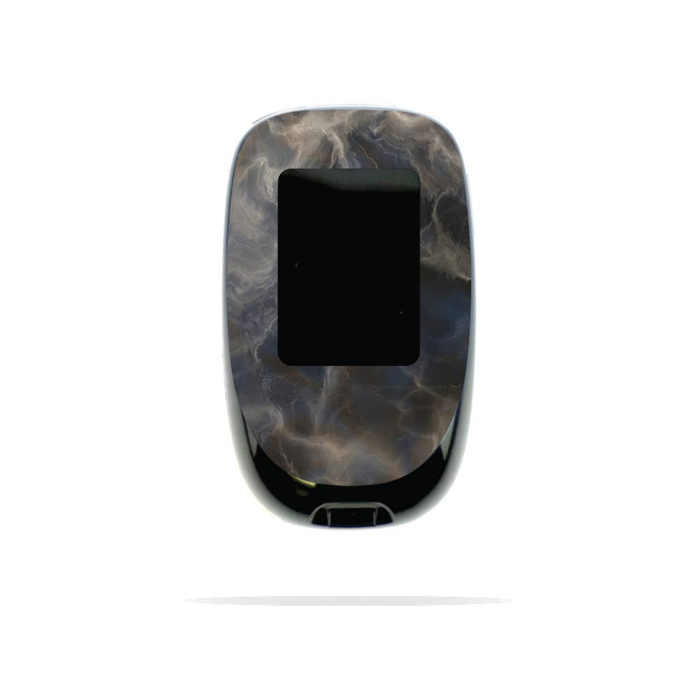 MightySkins Skin Compatible with Accu-Chek Nano - Stormy Marble | Protective, Durable, and Unique Vinyl Decal wrap Cover | Easy to Apply, Remove, and Change Styles | Made in The USA