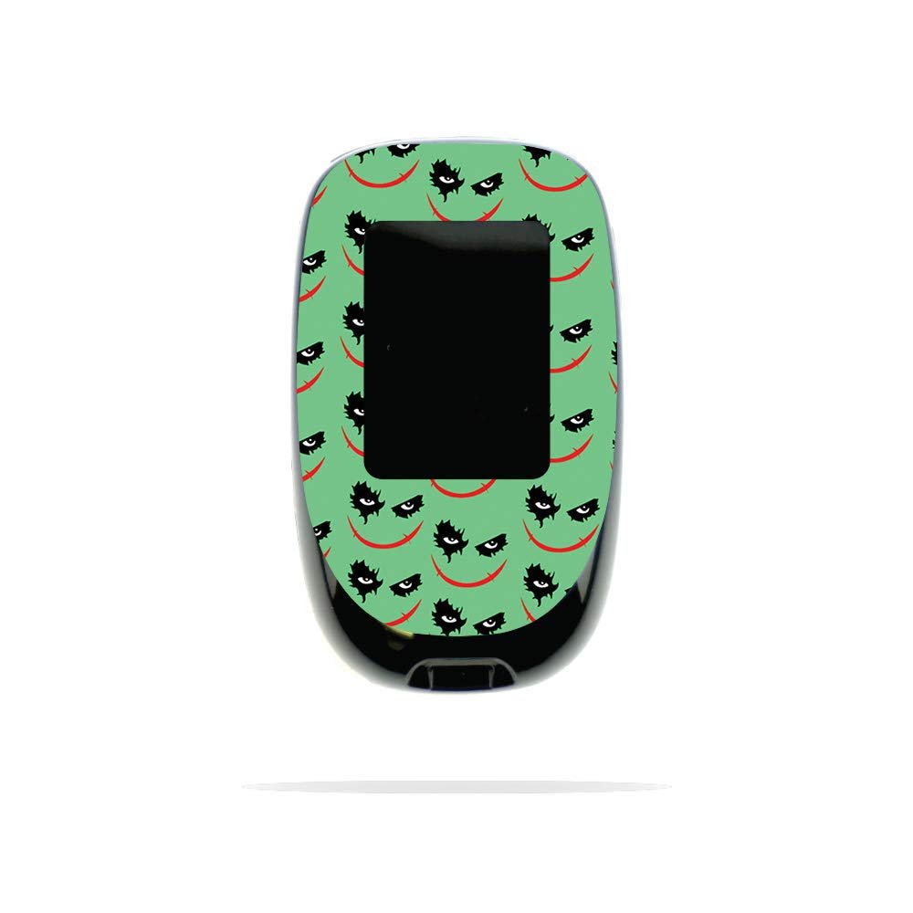MightySkins Skin Compatible with Accu-Chek Nano - Why So Serious | Protective, Durable, and Unique Vinyl Decal wrap Cover | Easy to Apply, Remove, and Change Styles | Made in The USA
