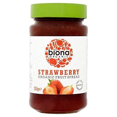 Biona Organic Strawberry Fruit Spread - 250g (0.55 lbs)