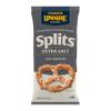 Unique Snacks Extra Salt Splits Pretzels, Original Split-Open Pretzels, Delicious Homestyle Baked Snack Bag, OU Kosher, and Non-GMO Food, No Artificial Flavor, 11 Oz. Bag, Pack of 6 view 1
