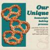 Unique Snacks Extra Salt Splits Pretzels, Original Split-Open Pretzels, Delicious Homestyle Baked Snack Bag, OU Kosher, and Non-GMO Food, No Artificial Flavor, 11 Oz. Bag, Pack of 6 view 4