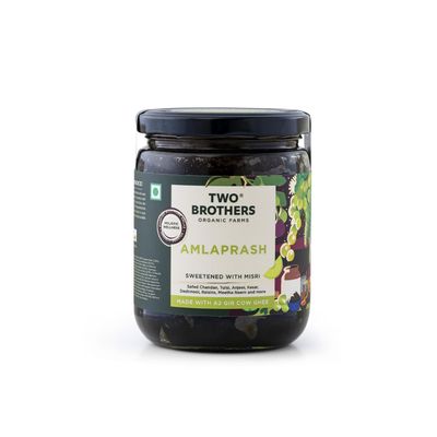 Chyawanprash with Amla | Daily Immunity Booster & Rejuvenation , Anti Oxidant Rich , Supports Digestion | Infused with 40+ Herbs & A2 Ghee | No Additives | Amlaprash 500gm (17.6 Oz)