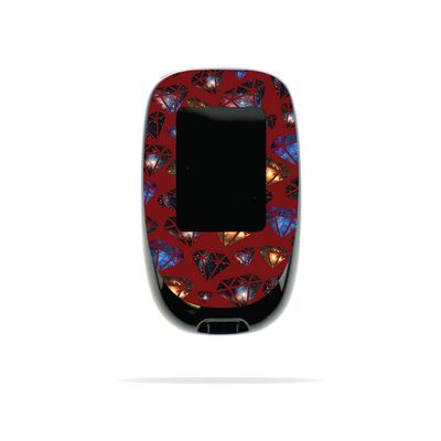 MightySkins Skin Compatible with Accu-Chek Nano - Diamond Galaxy | Protective, Durable, and Unique Vinyl Decal wrap Cover | Easy to Apply, Remove, and Change Styles | Made in The USA