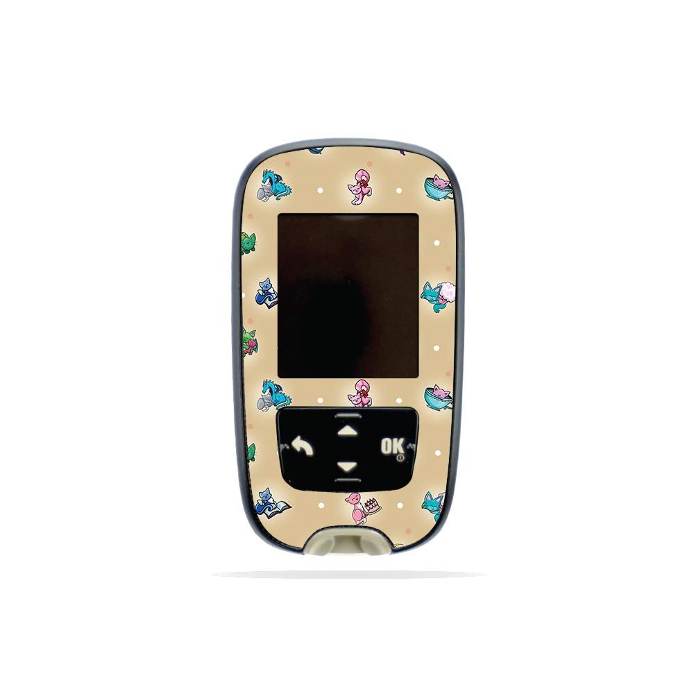 MightySkins Skin Compatible with Accu-Chek Guide - Cute Kittens | Protective, Durable, and Unique Vinyl Decal wrap Cover | Easy to Apply, Remove, and Change Styles | Made in The USA