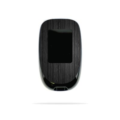 MightySkins Skin Compatible with Accu-Chek Nano - Black Wood | Protective, Durable, and Unique Vinyl Decal wrap Cover | Easy to Apply, Remove, and Change Styles | Made in The USA