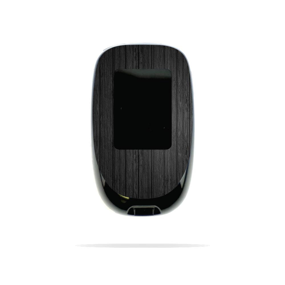 MightySkins Skin Compatible with Accu-Chek Nano - Black Wood | Protective, Durable, and Unique Vinyl Decal wrap Cover | Easy to Apply, Remove, and Change Styles | Made in The USA