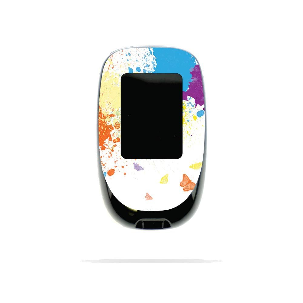 MightySkins Skin Compatible with Accu-Chek Nano - Splash of Color | Protective, Durable, and Unique Vinyl Decal wrap Cover | Easy to Apply, Remove, and Change Styles | Made in The USA