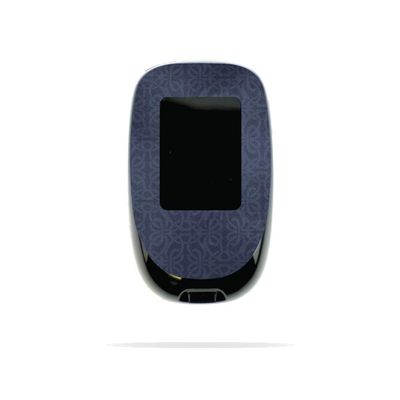 MightySkins Skin Compatible with Accu-Chek Nano - Charcoal Lattice | Protective, Durable, and Unique Vinyl Decal wrap Cover | Easy to Apply, Remove, and Change Styles | Made in The USA