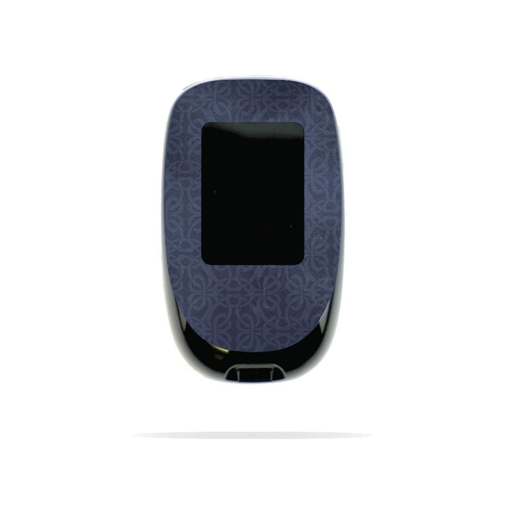 MightySkins Skin Compatible with Accu-Chek Nano - Charcoal Lattice | Protective, Durable, and Unique Vinyl Decal wrap Cover | Easy to Apply, Remove, and Change Styles | Made in The USA