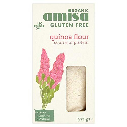 Amisa Organic Gluten Free Quinoa Flour - 375g (0.82 lbs)