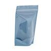 1000ea - 6-3/4x3-1/2x10-1/2 Lt.Blue Dual-Shld Stnd-Up Pouch - 4 mil Thick | Width: 6 3/4''" Gusset - 3 1/2''