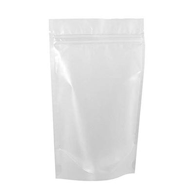 1000ea - 5-1/8 X 3-1/8 X 8-1/8 Clr Frosted Stnd-Up Pouch Gusset - 3 1/8''