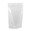 1000ea - 5-1/8 X 3-1/8 X 8-1/8 Clr Frosted Stnd-Up Pouch Gusset - 3 1/8'' view 1