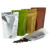 1000ea - 5-1/8 X 3-1/8 X 8-1/8 Clr Frosted Stnd-Up Pouch Gusset - 3 1/8'' view 2