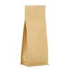 1000ea - 4-1/8 X 3-1/8 X 10-7/8 Kraft Square Bttm Gstd Bags - 5 mil Thick Gusset - 3 1/8'' view 1