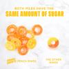 SmartSweets Peach Rings, Low Sugar Gummy Candy (3g), Low Calorie (130), Gluten-Free -1.8oz (Pack of 12) Packaging may vary view 4