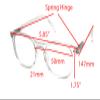 #1 Flexlite Uv Protection, Anti Blue Rays Harmful Glare Computer Eyewear Glasses, BLUE BLOCKING (Z2 Shiny Clear/computer blue blocking clear lenses) view 2