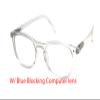 #1 Flexlite Uv Protection, Anti Blue Rays Harmful Glare Computer Eyewear Glasses, BLUE BLOCKING (Z2 Shiny Clear/computer blue blocking clear lenses) view 3