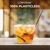 [2000 COUNT] CORNSTRAW 5" Short Cocktail Straws, Black PLA Cornstarch Plastic-Free Disposable Small Drink Stirrer, Swizzle, mixer, for Cold Drinks, whiskey, Bar, Club, Party view 4