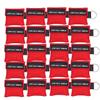 Pack of 20pcs CPR Mask Keychain Ring Emergency Kit Rescue Face Shields for First Aid or CPR Training (Red-20) view 1