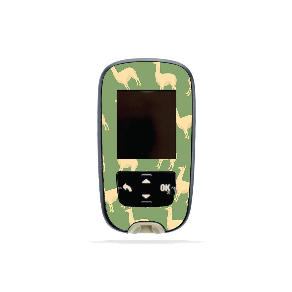 MightySkins Skin Compatible with Accu-Chek Guide - Llama | Protective, Durable, and Unique Vinyl Decal wrap Cover | Easy to Apply, Remove, and Change Styles | Made in The USA