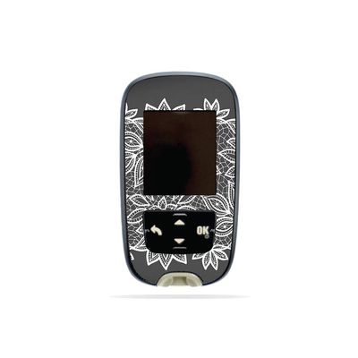 MightySkins Skin Compatible with Accu-Chek Guide - Floral Lace | Protective, Durable, and Unique Vinyl Decal wrap Cover | Easy to Apply, Remove, and Change Styles | Made in The USA