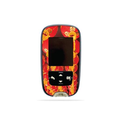 MightySkins Skin Compatible with Accu-Chek Guide - Chinese Lanterns | Protective, Durable, and Unique Vinyl Decal wrap Cover | Easy to Apply, Remove, and Change Styles | Made in The USA
