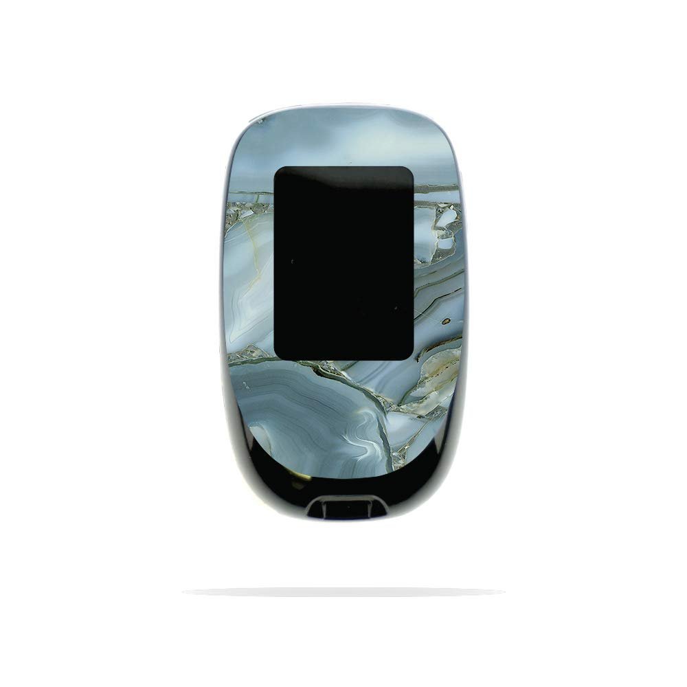 MightySkins Skin Compatible with Accu-Chek Nano - Crystal Rock | Protective, Durable, and Unique Vinyl Decal wrap Cover | Easy to Apply, Remove, and Change Styles | Made in The USA