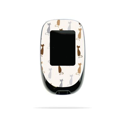 MightySkins Skin Compatible with Accu-Chek Nano - Cat Lady | Protective, Durable, and Unique Vinyl Decal wrap Cover | Easy to Apply, Remove, and Change Styles | Made in The USA