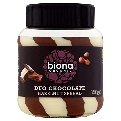 Biona Organic Duo Chocolate Hazelnut Spread - 350g (0.77 lbs)