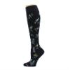 5 Pairs Dr. Motion Therapeutic Graduated 8-15mmHg Compression Women's Knee-hi Socks (J) view 2