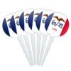 Iowa State Flag Cupcake Picks Toppers Decoration Set of 6 view 1