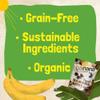Barnana - Organic Chewy Dipped Banana Bites, Dark Chocolate, Chewy Banana Snack, Made With Real Fruit, Potassium, Kosher, USDA Organic, Paleo, (3.5 oz, 6-Pack) view 3
