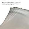 100 Bags - 13" x 17" Crystal Clear Protective Closure Bags with Self Adhesive Flap - Clear Resealable Cello/Cellophane Bags Good for Bakery, Candle, Soap, Cookie Poly Bags, in 2.1Mil Thickness view 3