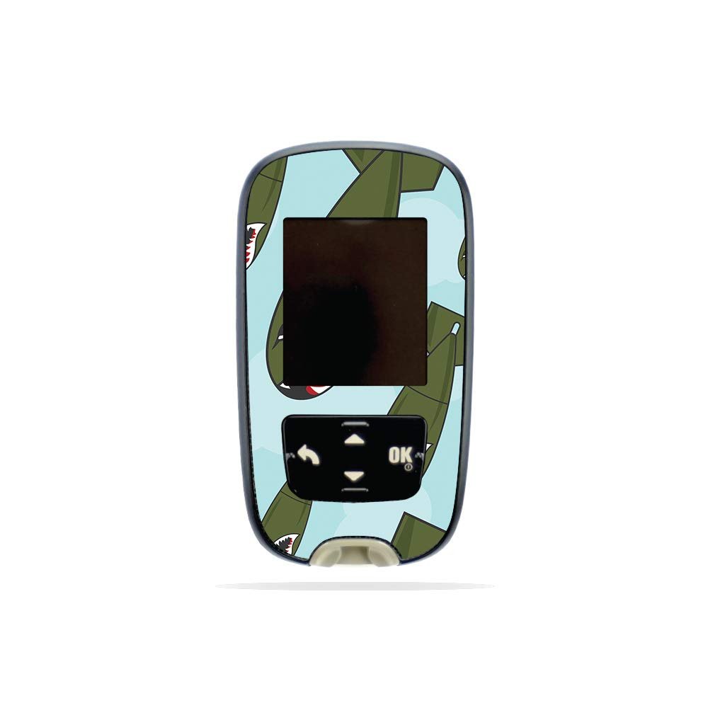 MightySkins Skin Compatible with Accu-Chek Guide - Bombs Away | Protective, Durable, and Unique Vinyl Decal wrap Cover | Easy to Apply, Remove, and Change Styles | Made in The USA